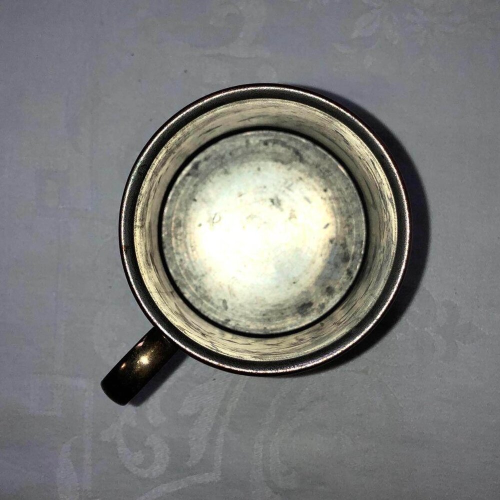 Copper tankard with brass handle - Picture 11 of 11